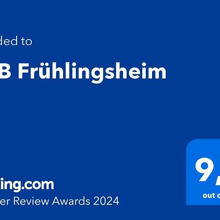 B&B Fruehlingsheim Racines Exteriér fotografie